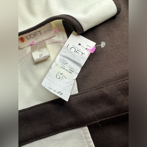 Womans size 6P NWT LOFT  sleeveless dress - Picture 4 of 4